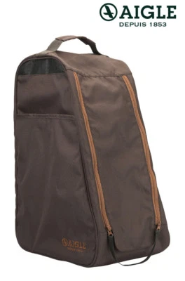 AIGLE Stiefeltasche Gummistiefeltasche Rubberbag Braun NEU