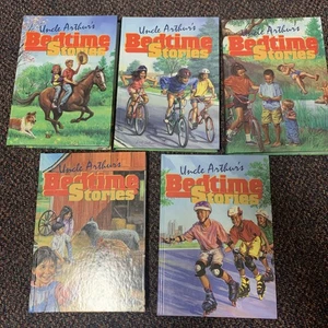 Uncle Arthur's Bedtime Stories Set 1-5 Arthur S. Maxwell Vintage 1996 Hardcover - Picture 1 of 11