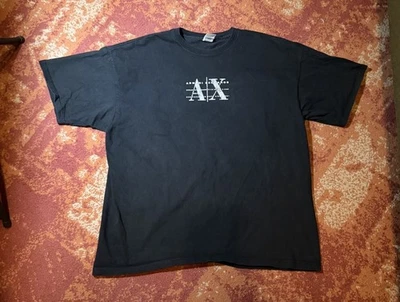 Y2K Armani Exchange Shirt W/ Reflective Logo Size XXL - Image 1 of 4