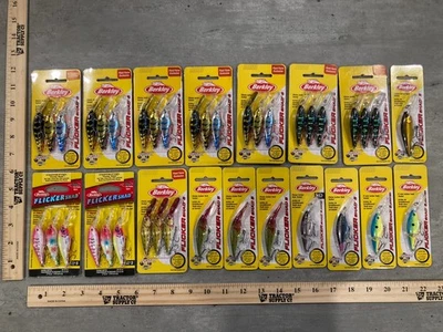 Lote de 38 Crankbaits Berkley Flicker Shad - Talla 5 - Colores Mezclados - Envío Gratis Foto 1 de 4