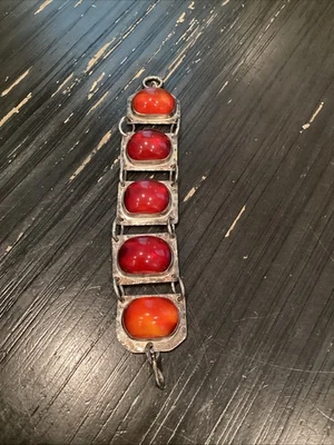 Brazaletes hechos a mano para joyería con dije de piedras preciosas Foto 1 de 4