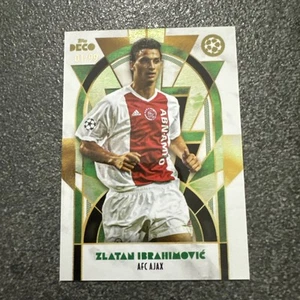 2024-25 TOPPS Deco UEFA Clubes Competiciones Ibrahimovic Leyendas Verde /99 01/99 - Imagen 1 de 2