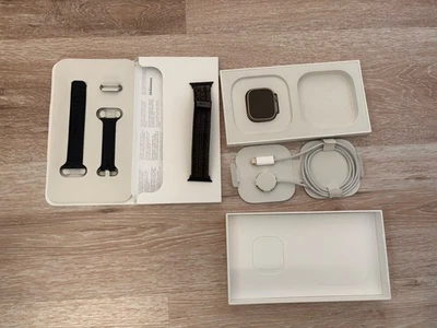 apple watch ultra 2 titanium Blue Ocean Band / Nike Band - Bild 1 von 4
