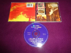 CD DEEP PURPLE CALIFORNIA JAMMING - LIVE 1974 / EMI UK PRESS HARD ROCK 1996 - Picture 1 of 1