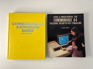 Lot of 2 Commodore 64 C64 Books First Printing 1984 Expansion Guide Programming - Picture 1 of 13