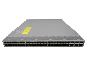 Cisco Switch Nexus N9K-C93180YC-EX 48Ports 10/25Gbits 6Ports QSFP+ 40/100Gbits - Afbeelding 1 van 5