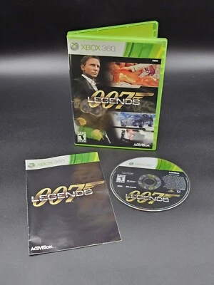 007 Legends (Microsoft Xbox 360, 2012) Complete W/Manual Tested & Works VGC - Image 1 of 4