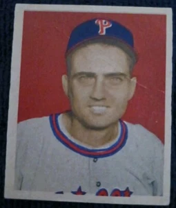 1949 Bowman Baseball #108 Ken Heintzelman (RC) Philadelphia Phillies - Picture 1 of 2