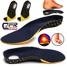 Orthotic Insoles Yellow Plantar Fasciitis High Arch Support Flat Feet Foot Pain