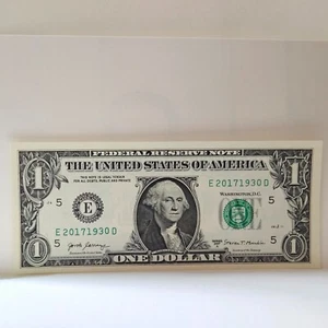 $1 Birthday Note Trailing 1930 One Dollar Banknote March 19 2017 - Picture 1 of 1