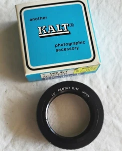T Mount Objektiv auf Pentax PK K M Kamera Adapter Ringhalterung - Bild 1 von 4