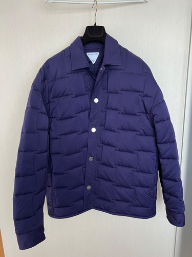 bottega veneta giacca imbottita modello Intreccio giacca grande viola
