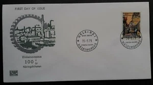 1979 Finland Town of Tammerfors Anniv FDC ties 1.1Mk Stamp cd Helsinki - Picture 1 of 2