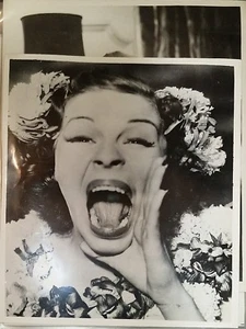 Foto de prensa 1946 actriz Martha Raye - comedia clásica - Imagen 1 de 1