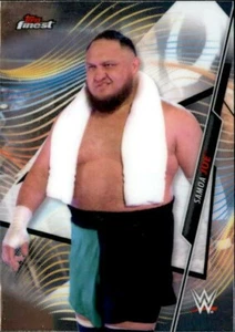 Samoa Joe 2020 Topps Finest WWE Card #30 - Picture 1 of 2