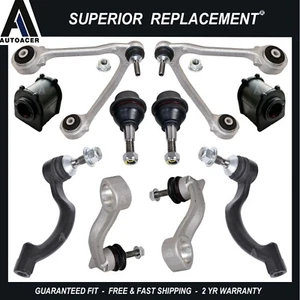 Front Control Arm, Ball Joint, Sway Bar Link & Tie Rod Kit 10p FOR JAGUAR XK XKR - Bild 1 von 11