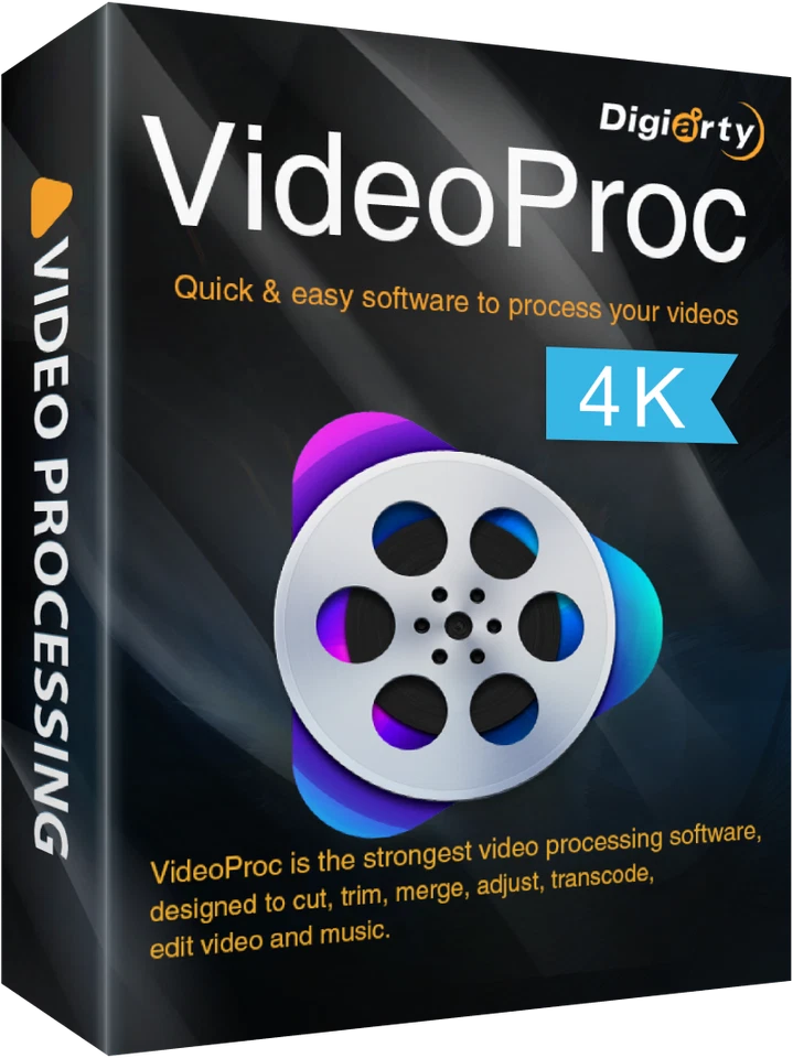 Digiarty VideoProc 4K  inkl. AI macOS 1 Jahr Version Garantie Download - Bild 1 von 1