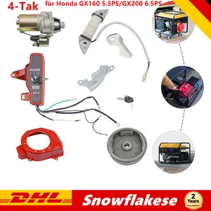Kit Arranque Eléctrico 4 Tiempos Motor Arrancador Eléctrico Honda GX160 5.5PS/GX200 6.5PS - Imagen 1 de 13