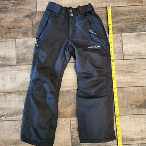 Lucky Bums Child Snow Pants Snowboarding Black X-small Youth Adjustable Waist - Picture 1 of 6
