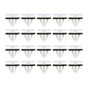 20x Side Trim Sill Skirt Clips with Sponge Seal Fit for Ford Edge Fiesta Kuga