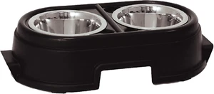 Ourpets Comfort Diner Elevated Dog Food Dish (Raised Dog Bowls Available in 4 - Picture 1 of 12