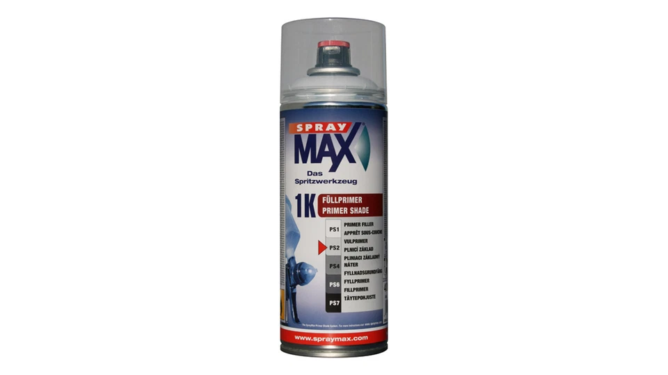 Spray Max - 1K Primer Shade NR.2 Füllprimer lichtgrau (400 ml) - Bild 1 von 1