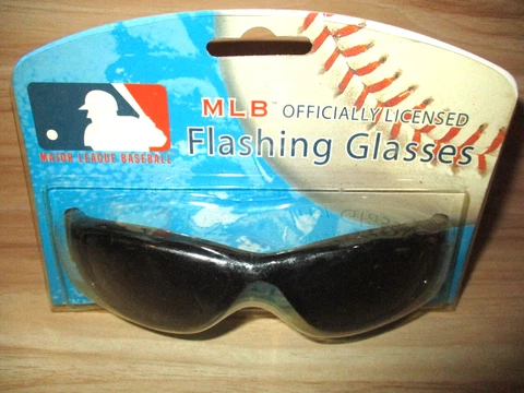 New York Yankees Sunglasses Officially Licensed Baseball Black Flashing Glasses Cover