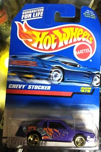 Chevy Stocker 1998 Hot Wheels Collector #870 con base Malasia y ruedas turbo - Imagen 1 de 3