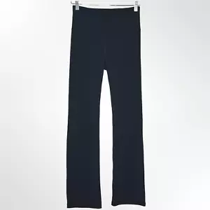 Athleta Elation Straight Leg Pant Womens Small Black Powervita Mid-Rise Yoga - Picture 1 of 21
