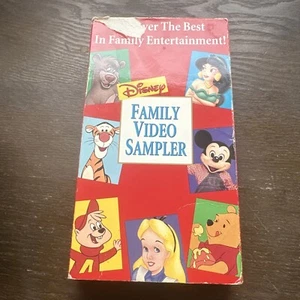Walt Disney Family Video Cartoon Sampler VHS Toys R Us Promo - Picture 1 of 8
