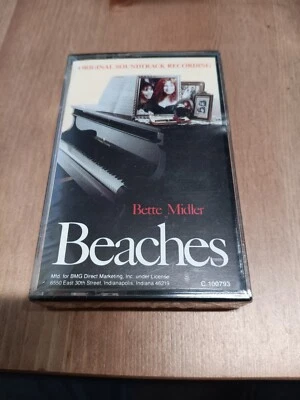 NEW BETTE MIDLER Beaches Original Soundtrack 1988 Cassette Tape USA Release  - Image 1 of 4