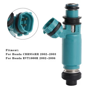 16450-MCJ-752 Fuel Injectors For Honda CBR900RR 02-03 CBR954RR 02-06 RVT1000R - Picture 1 of 12