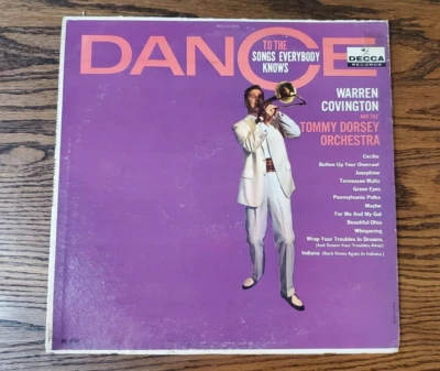 Warren Covington "Dance to the Songs Everybody Knows" DECCA DL 4120 MONO LP  - Imagem 1 de 4