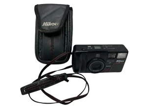 NIKON-Tele Touch AF 35mm Point & Shoot Film Camera (Untested) w/ Case - Picture 1 of 6