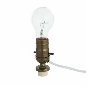 Vintage Home Accent Light Bottle Lamp Kit with Bottle Adapter - Picture 1 of 7