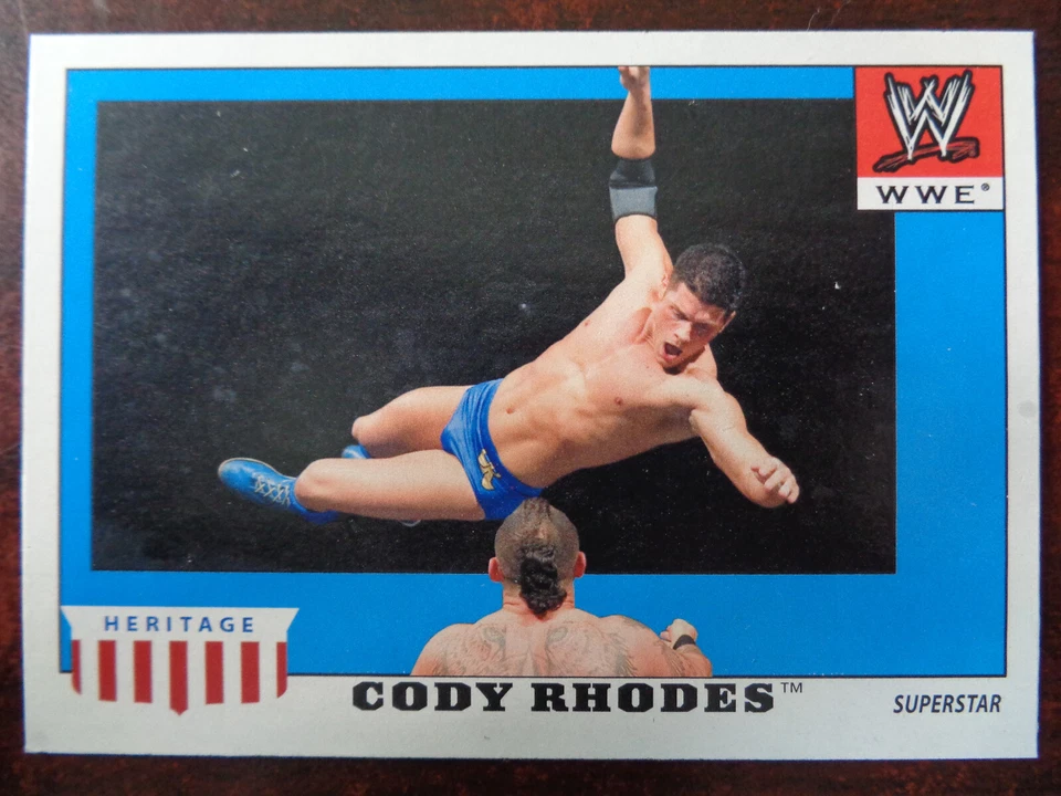 2008 Topps WWE Heritage Cody Rhodes #11 Base Card - Image 1 of 1
