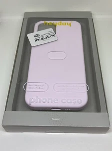 Heyday Apple iPhone 12/iPhone 12 Pro Light Pink Silicone Phone Case NEW - Picture 1 of 5