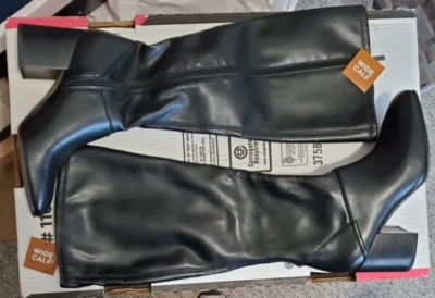 Franco Sarto Tribute Wide Calf Women's Black Boots Size 8.5 1D - Image 1 of 4