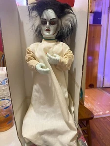 VINTAGE TELCO MOTION-ETTES ANIMATED BATTERY OPERATED THE BRIDE OF FRANKENSTEIN - Picture 1 of 1