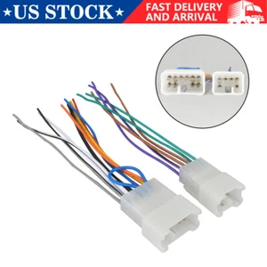 Car Wire Harness Cable Adapter Kit For Toyota Aftermarket Radio Stereo Install - Picture 1 of 6