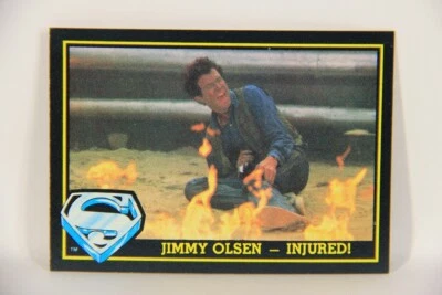 Superman 3 Topps 1983 Trading Card #21 Jimmy Olsen - Injured ENG L019086 - Image 1 of 2