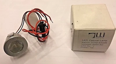 LAMPADA LED 1 WATT PAR CAB LAMPADINA INCASSO BIANCO 5700 - 6300 K PUNTO LUCE 220 - Immagine 1 di 3