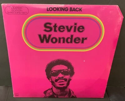 sealed STEVIE WONDER Looking Back 1972 orig Motown M-804LP3 Foto 1 de 3