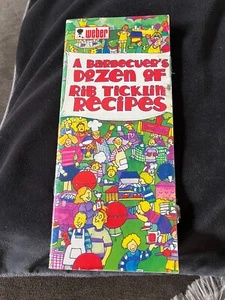 Weber - A Barbecuer's Dozen of Rib Ticklin' Recipes (1998) - Booklet - Imagen 1 de 4