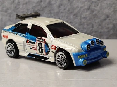 Ford Escort Rally británico blanco Hot Wheels 1998 primeras ediciones - ¡Como nuevo! Foto 1 de 4