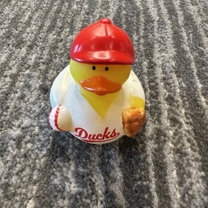 Rubber Duck Baseball Player Jeep Ducked Decor Car Home Office Cruise Ducky New - Picture 1 of 8