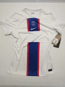 2022-23 Nike Womens Paris Saint Germain Third Soccer Jersey Size L PSG A83 - Picture 1 of 4