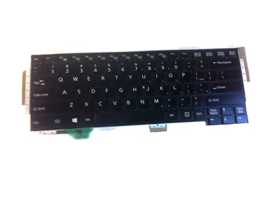 Teclado retroiluminado táctil Fujitsu LifeBook T904 EE. UU. CP633006-01 N860-7896-T301 - 219 Foto 1 de 3