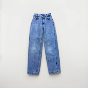 Levi’s Vintage 90s 550 Relaxed Fit Jeans Orange Tab Medium Wash Boys 10 Slim - Picture 1 of 10