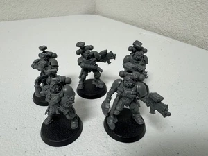 Warhammer 40K Space Marines Marine Incursors x5 buone condizioni 92825 A - Foto 1 di 4